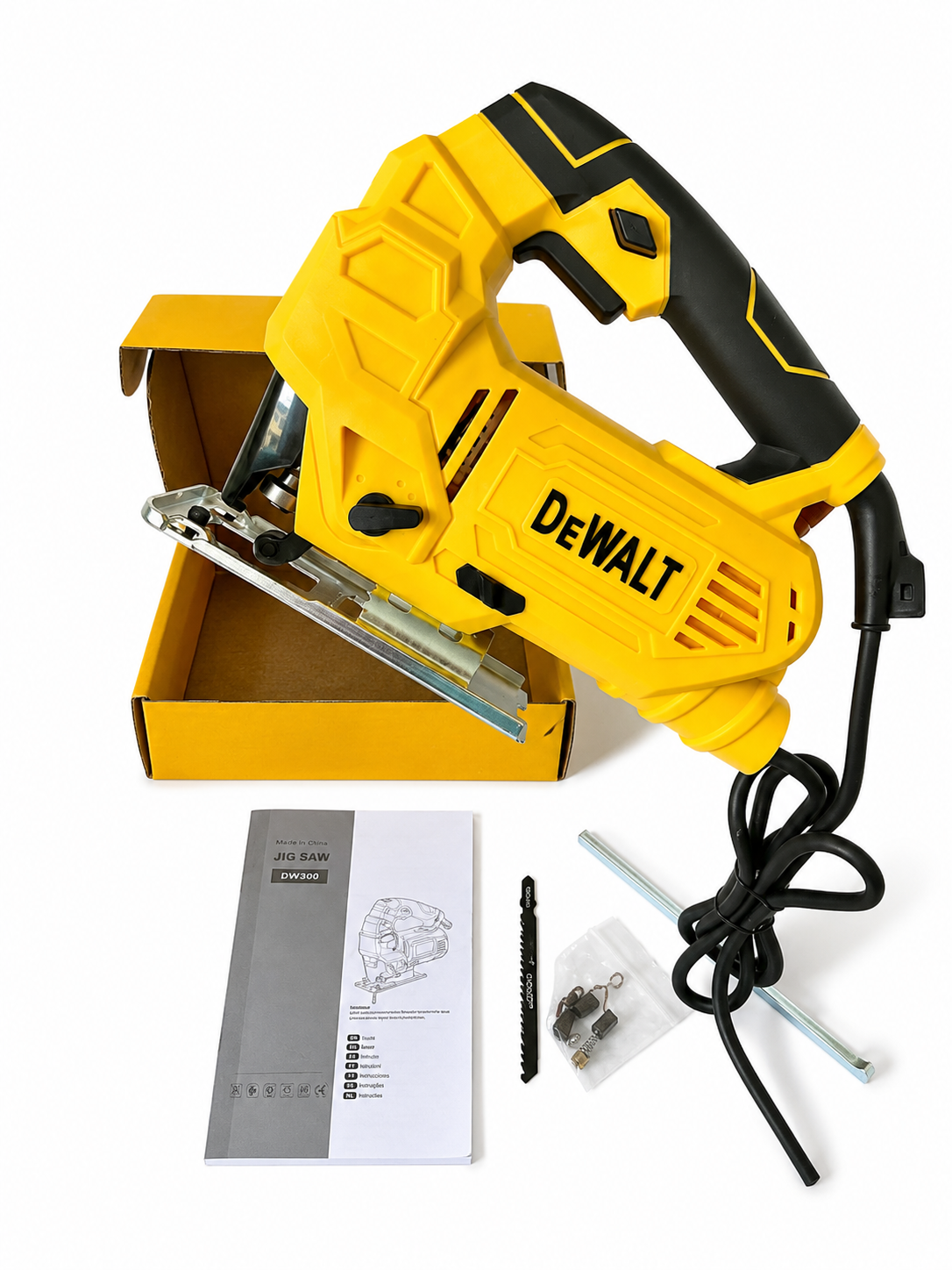 Sierra Caladora DeWALT Con Guía Láser