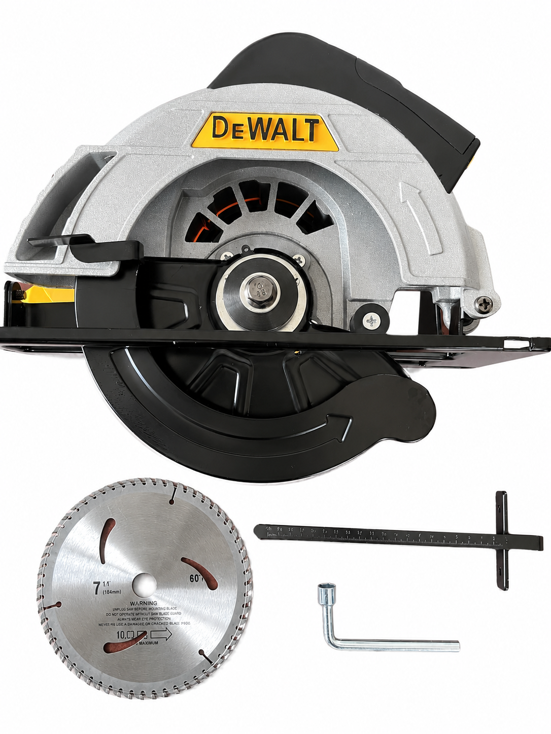 Sierra Circular DeWALT Con Guía Láser